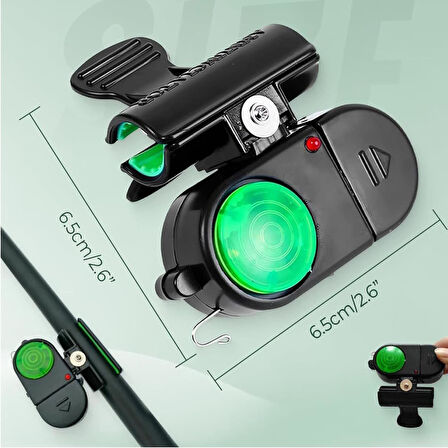 Effe Olta Kamış Alarmı 3lü Set Sesli Işıklı HG2519-3A