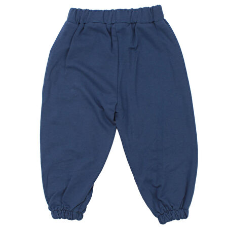 Erkek Çocuk Beyaz Mavi Hİ Baskılı Bereli 3 Lü Takım