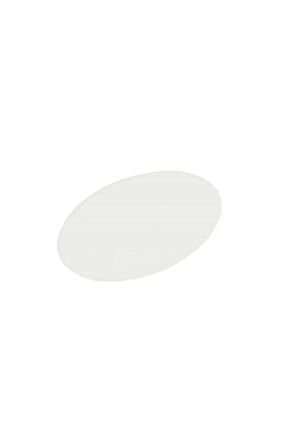 Yenilebilir Oval Gofret Yazı Plakası (24 Adet)