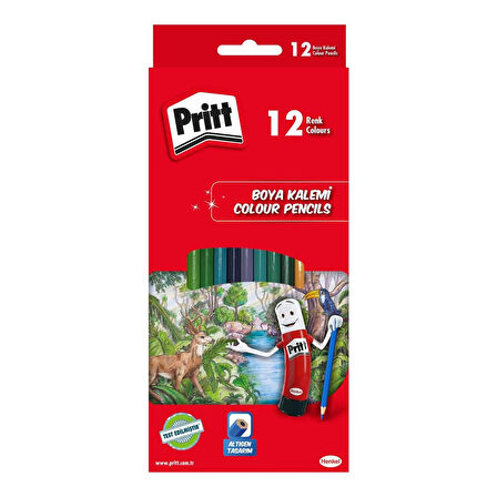 Pritt Boyama Seti Kuru Sulu Pastel Keçeli ve 43 Gr Stick Yapıştırıcı Kırtasiye Seti