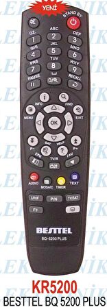 Besttel BQ-5200 Plus Uydu Alıcı Kumandası