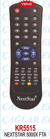 NEXTSTAR 4500 FTA X5000 UYDU KUMANDASI