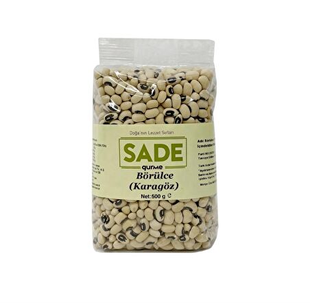 Sade Gurme Börülce (Karagöz) 500Gr