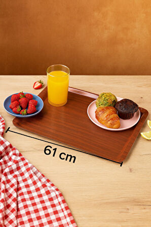 43×61 cm Kaymaz Tepsi – Mat Yüzeyli, Kraft, Dayanıklı ve Endüstriyel Kullanıma Uygun