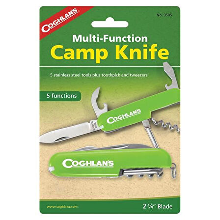 Coghlans Camp Knife Kamp Bıçağı 5 Fonksiyon Code 9505