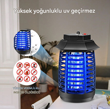 qasul Tasarruflu UV Işıklı Elektrikli Sinek Kovucu Gece Lambası Kokusuz Sessiz