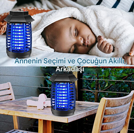 qasul Tasarruflu UV Işıklı Elektrikli Sinek Kovucu Gece Lambası Kokusuz Sessiz