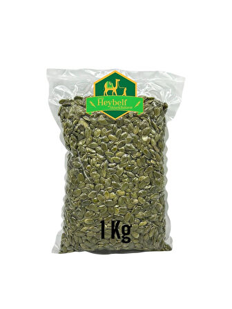 Heybeli Aktar Baharat Kabak Çekirdeği İçi Çiğ Kavrulmamış 1 Kg (Vakumlu Ambalaj)