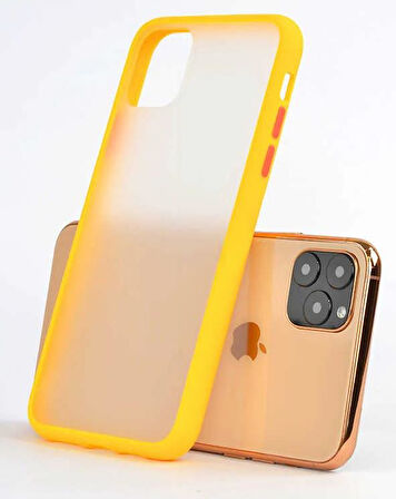 Apple iPhone 11 Pro Max Mat El İzi Yapmayan Kaliteli Kılıf