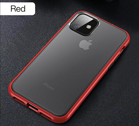 Apple iPhone 11 Pro Max Mat El İzi Yapmayan Kaliteli Kılıf