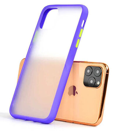 Apple iPhone 11 Pro Max Mat El İzi Yapmayan Kaliteli Kılıf
