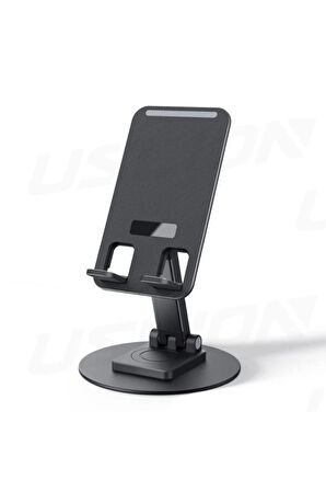 Ozmik Telefon Ve Tabletler İçin Uyumlu Çok Amaçlı 360° Dönebilen Stand