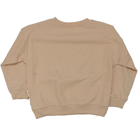 Erkek Çocuk Ekru Mavi Manzara Baskılı Çizgili Pantolonlu 2'li Takım