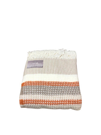 Dinarsu Cozy Life Pamuklu Skoç Tv Battaniyesi 130 x 170