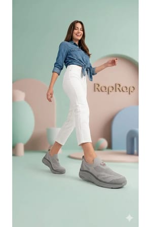 ROXIE-G Comfort Kadın Ayakkabı Buz Gri