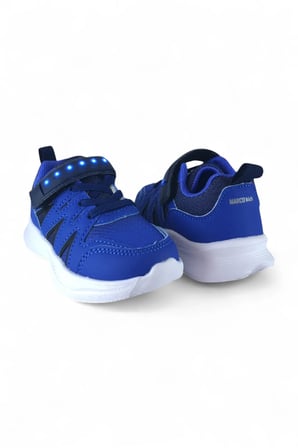 Ortopedik Taban Nefes Alabilen Bebe Spor Ayakkabı Mavi