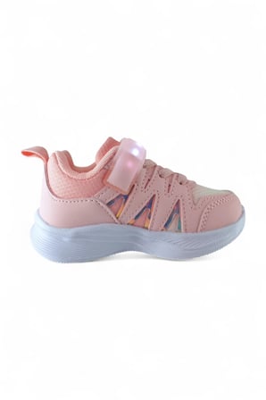 Ortopedik Taban Nefes Alabilen Bebe Spor Ayakkabı Pembe
