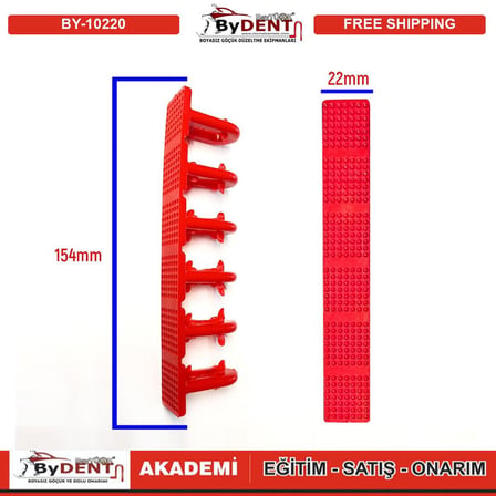Pdr Boyasız Göçük Düzeltme Plastiği Öpücük 6 Lı Çanta Set 10 parça