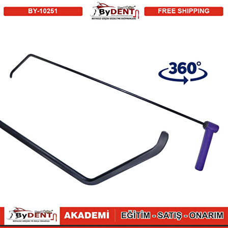 Pdr Boyasız Göçük Düzeltme Özel Çubuk Sustalı 360 Döner Kulp