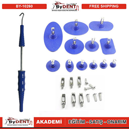 Pdr Boyasız Göçük Düzeltme Tokmak Set 45 Parça