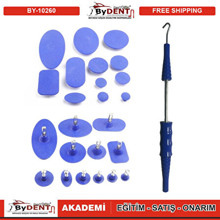 Pdr Boyasız Göçük Düzeltme Tokmak Set 45 Parça