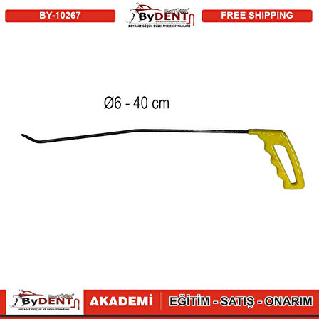 Pdr Boyasız Göçük Düzeltme Çubuğu Kuşak Arası Seti 8 Parça Sağ Sol