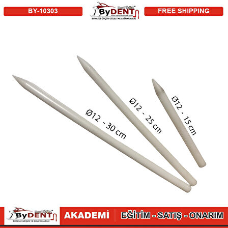 Pdr Boyasız Göçük Düzeltme Kalemi Damar Kırma 3 lü Set