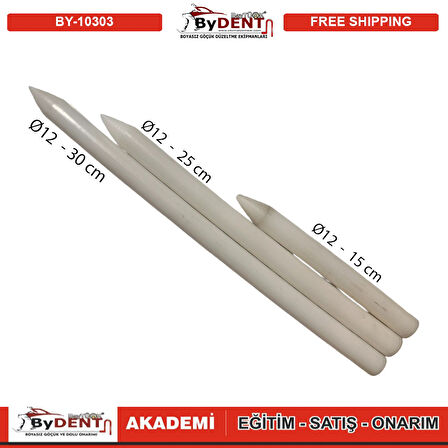 Pdr Boyasız Göçük Düzeltme Kalemi Damar Kırma 3 lü Set