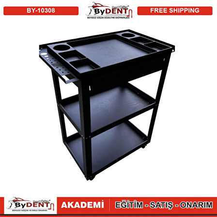 Pdr Boyasız Göçük Düzeltme Çekmeceli Malzeme Sehpası 