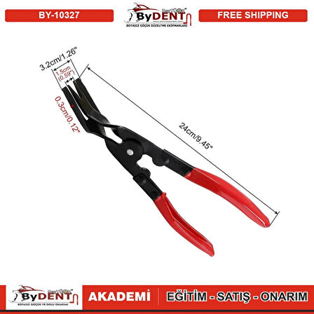 Pdr Boyasız Göçük Düzeltme Kapı Döşeme Toka  Trim  Klips Sökme  Pensesi