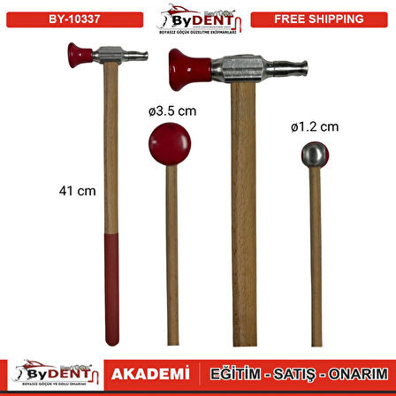 Pdr Boyasız Göçük Düzeltme Çekiç Değişken Çift Taraflı Alüminyum Gövde Ağaç Sap