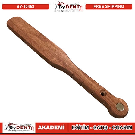 Boyasız Göçük Düzeltme Ahşap Çekiç 39x5cm Mıknatıslı