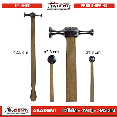 Pdr Boyasız Göçük Düzeltme Çekiç Özel Tasarım Profesyonel Alüminyum