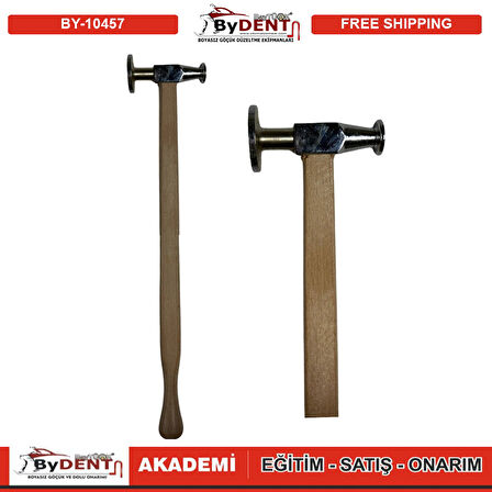 Pdr Boyasız Göçük Düzeltme Çekiç Değişken Gövde Ağaç Sap