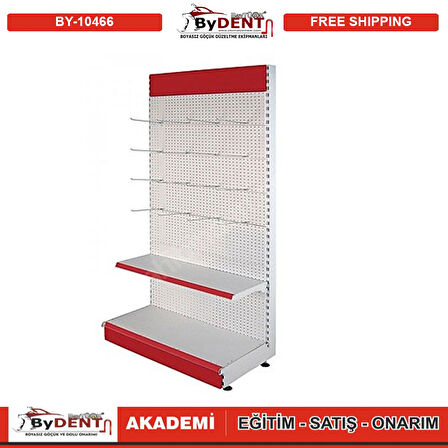 Pdr Boyasız Göçük Düzeltme Delikli Raf 75 Ad. Tel Hediye 100x220