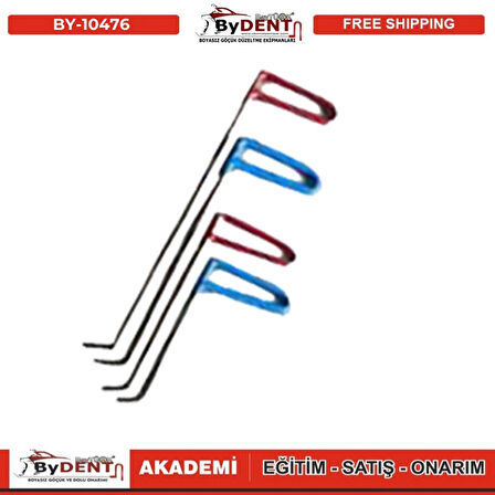 Pdr Boyasız Göçük Düzeltme 4 Parça Sustalı Çubuk Seti