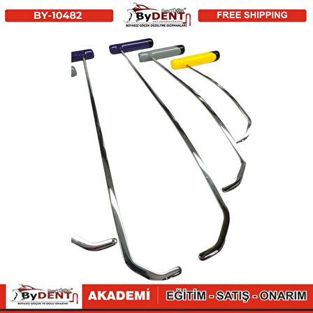 Pdr Boyasız Göçük Düzeltme 6 Parça Özel Tasarım Çubuk Seti