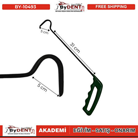 Pdr Boyasız Göçük Düzeltme Çubuğu 5 31 cm