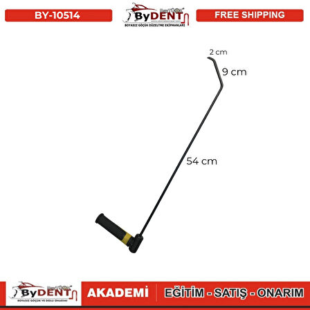 Pdr Boyasız Göçük Düzeltme Özel Tasarım Çubuk 