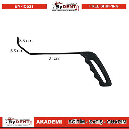 Pdr Boyasız Göçük Düzeltme Özel Tasarım Çubuk 