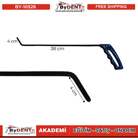 Pdr Boyasız Göçük Düzeltme Çubuğu Uç 4 Boy 38 cm
