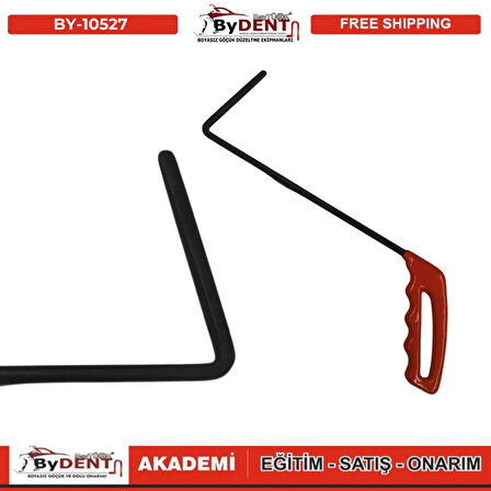 Pdr Boyasız Göçük Düzeltme Çubuğu Dik Açı 10 30 cm