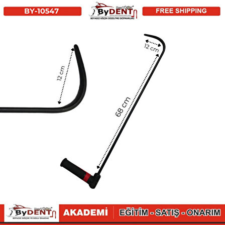 Pdr Boyasız Göçük Düzeltme Özel Tasarım Çubuk 