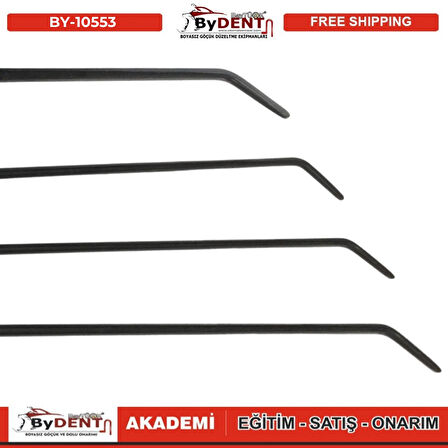 Pdr Boyasız Göçük Düzeltme 8 Parça Çubuk Seti