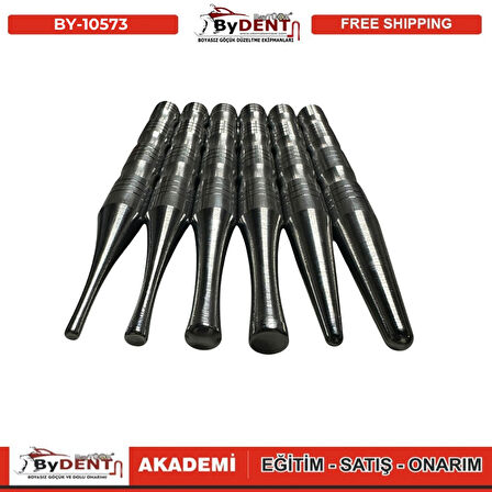 Pdr Boyasız Göçük Düzeltme Özel tasarım Metal Damar Kırma 6 lı Set
