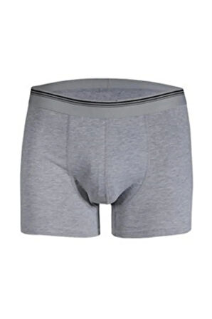 Erkek 12'li Uzun Klasik Kesim Likralı Boxer 24519