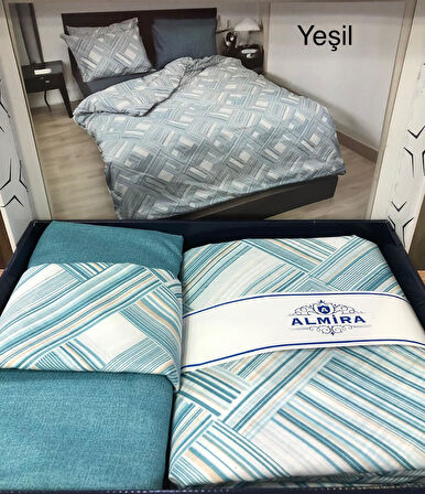 Almira Pamuklu Tek Kişilik Nevresim Takımı 160 x 240