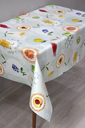 Astarlı Silinebilir Pvc Muşamba Masa Örtüsü 1215-1