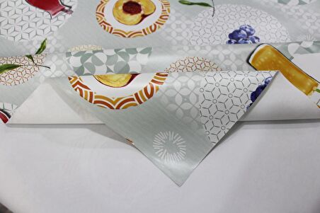 Astarlı Silinebilir Pvc Muşamba Masa Örtüsü 1215-1