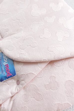 Babymod Polyester Mickey Mouse 70x120 cm Bebek Battaniyesi Pembe